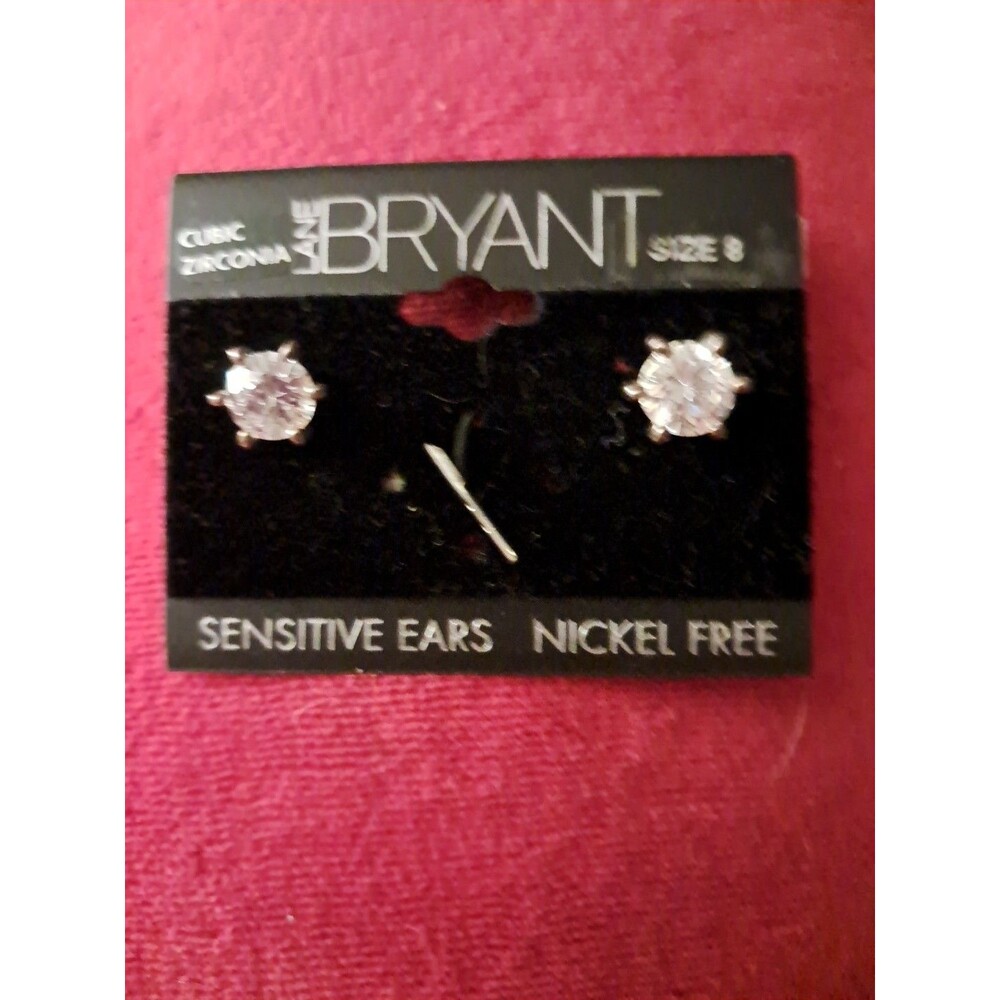 Lane Bryant Sensative Ears Nickel Free Cubic Zirconia Earrings